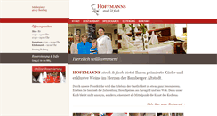 Desktop Screenshot of hoffmanns-bamberg.de